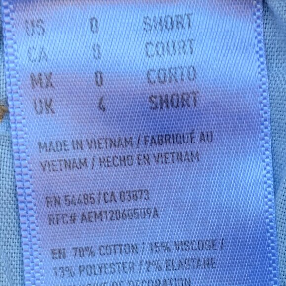 American Eagle Outfitters Super Stretch Low Rise Skinny Kick Jeans Sz0 - Picture 15 of 15